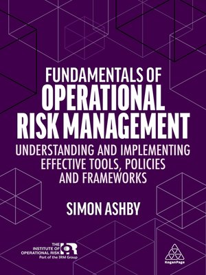 cover image of Fundamentals of Operational Risk Management